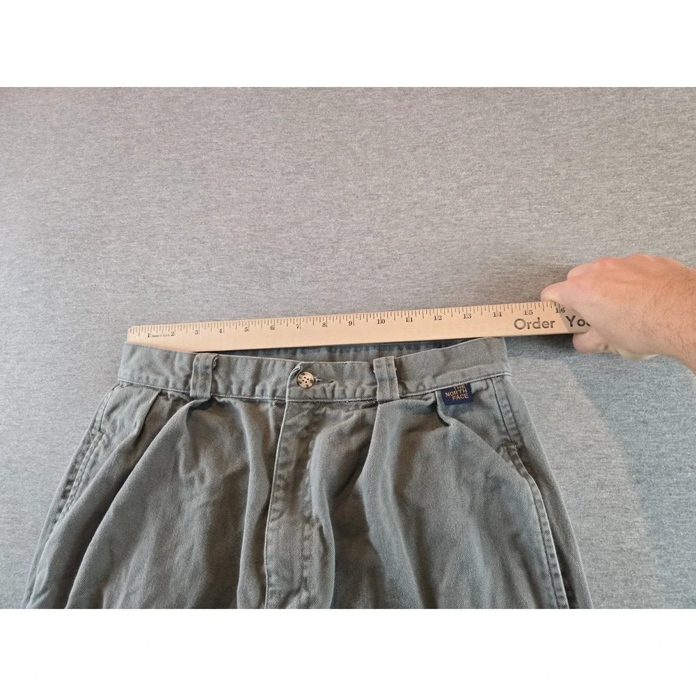Vintage The North Face Chino Pants Mens 30 Gray Straight Leg Gorpcore Casual 90s
